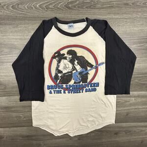 Vintage Bruce Springsteen and The E Street Band Shirt Mens Large Made in USA 80s